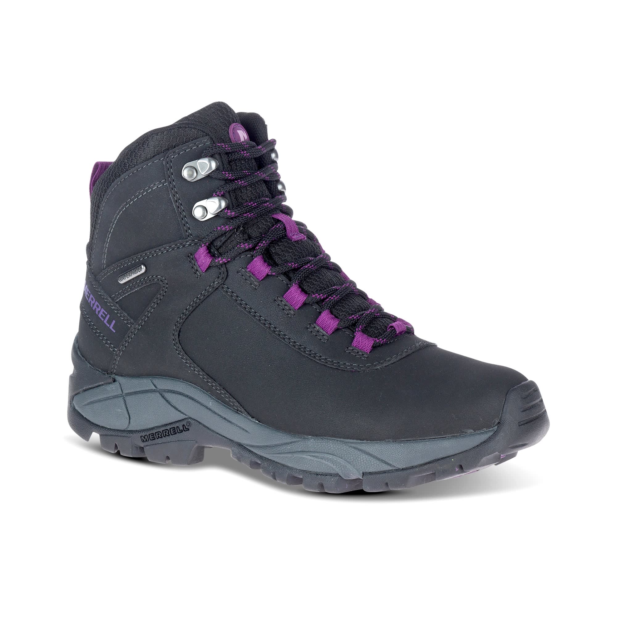 Women's Vego Mid LTR WP - Black/Gloxinia