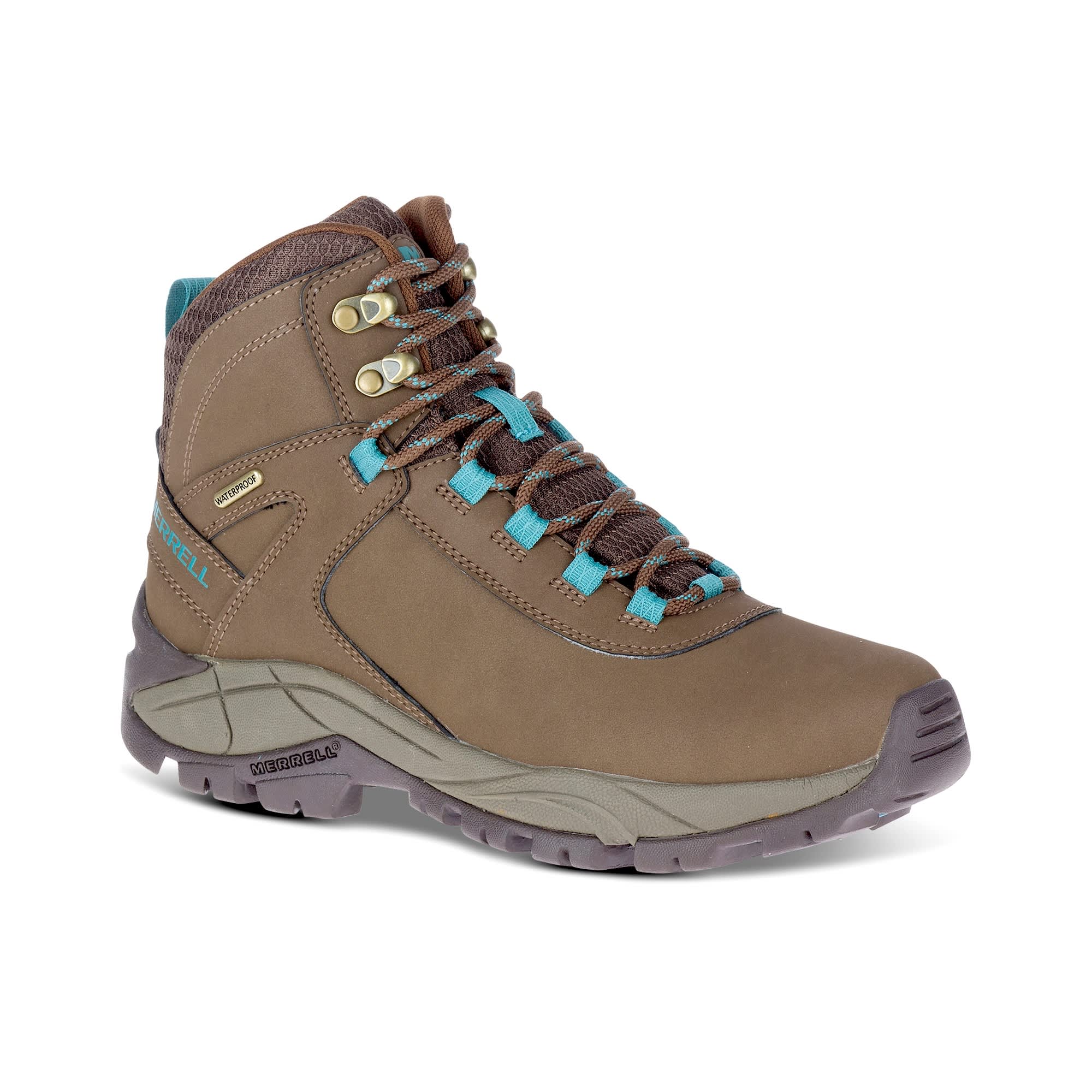 Women's Vego Mid LTR WP - Dark Earth/Brittany Blue