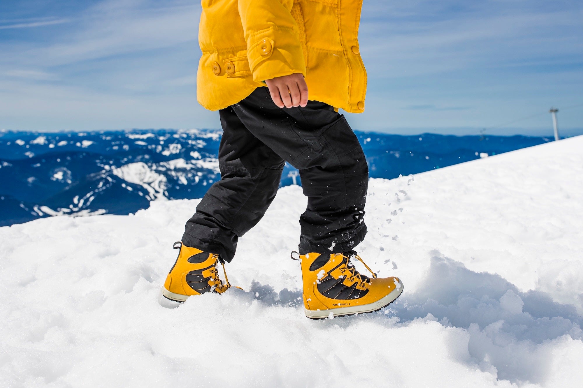 Kids Snow Bank 4.0 WTRPF - Wheat/Black