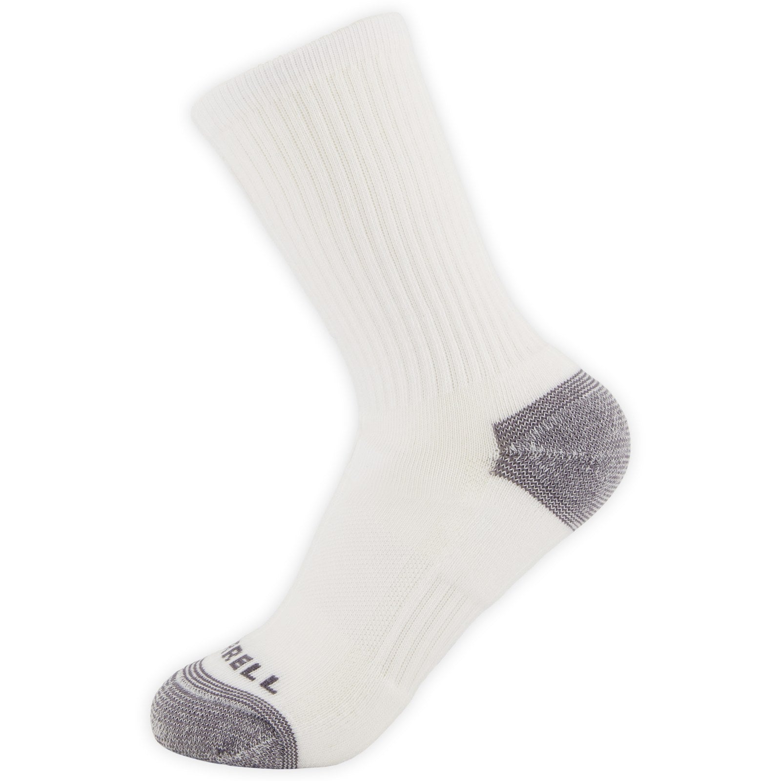 Eco-Cushioned Crew Sock 3 pack - White