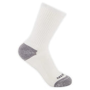 Eco-Cushioned Crew Sock 3 pack - White
