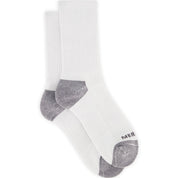 Eco-Cushioned Crew Sock 3 pack - White