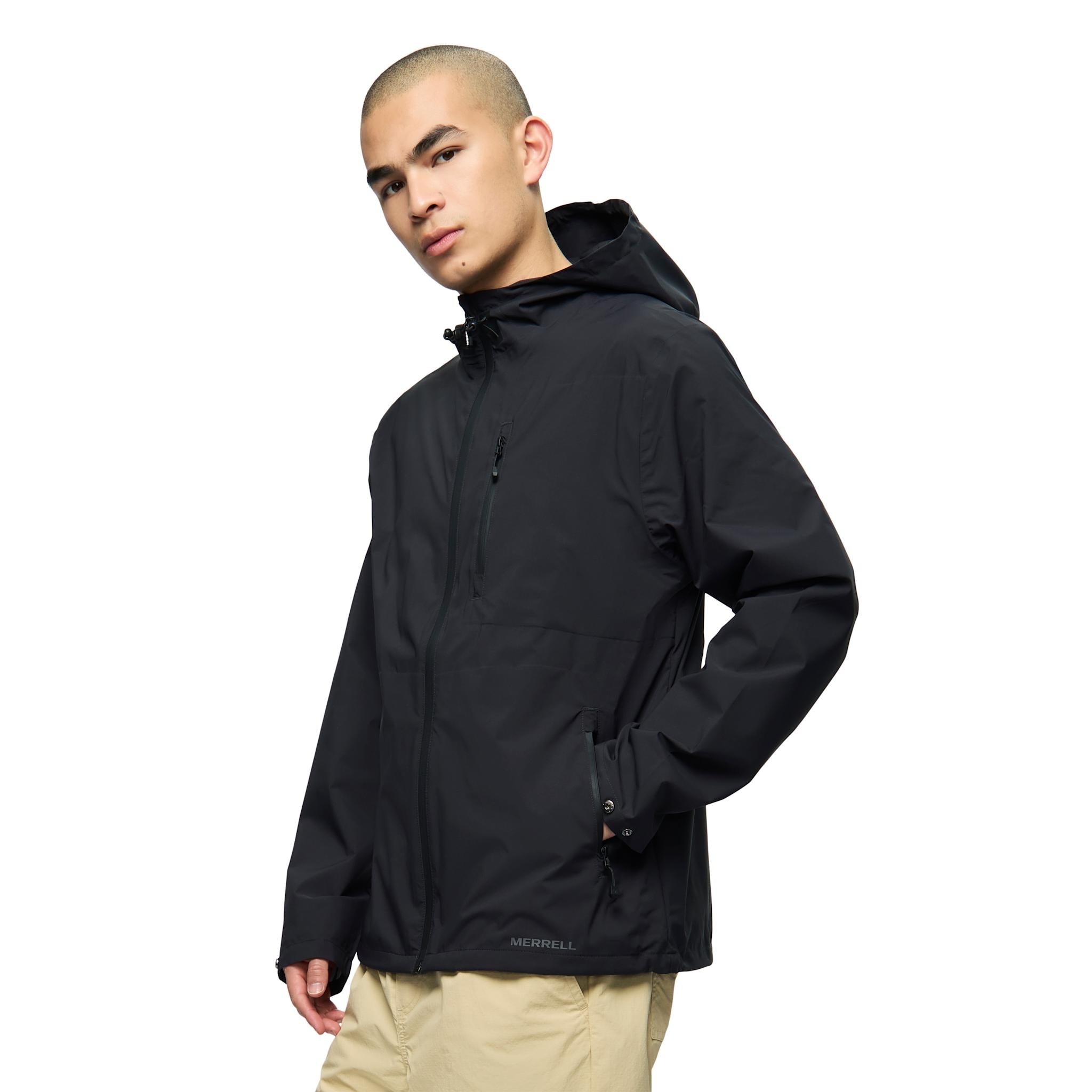 Men's Monty Rain Jacket - Black