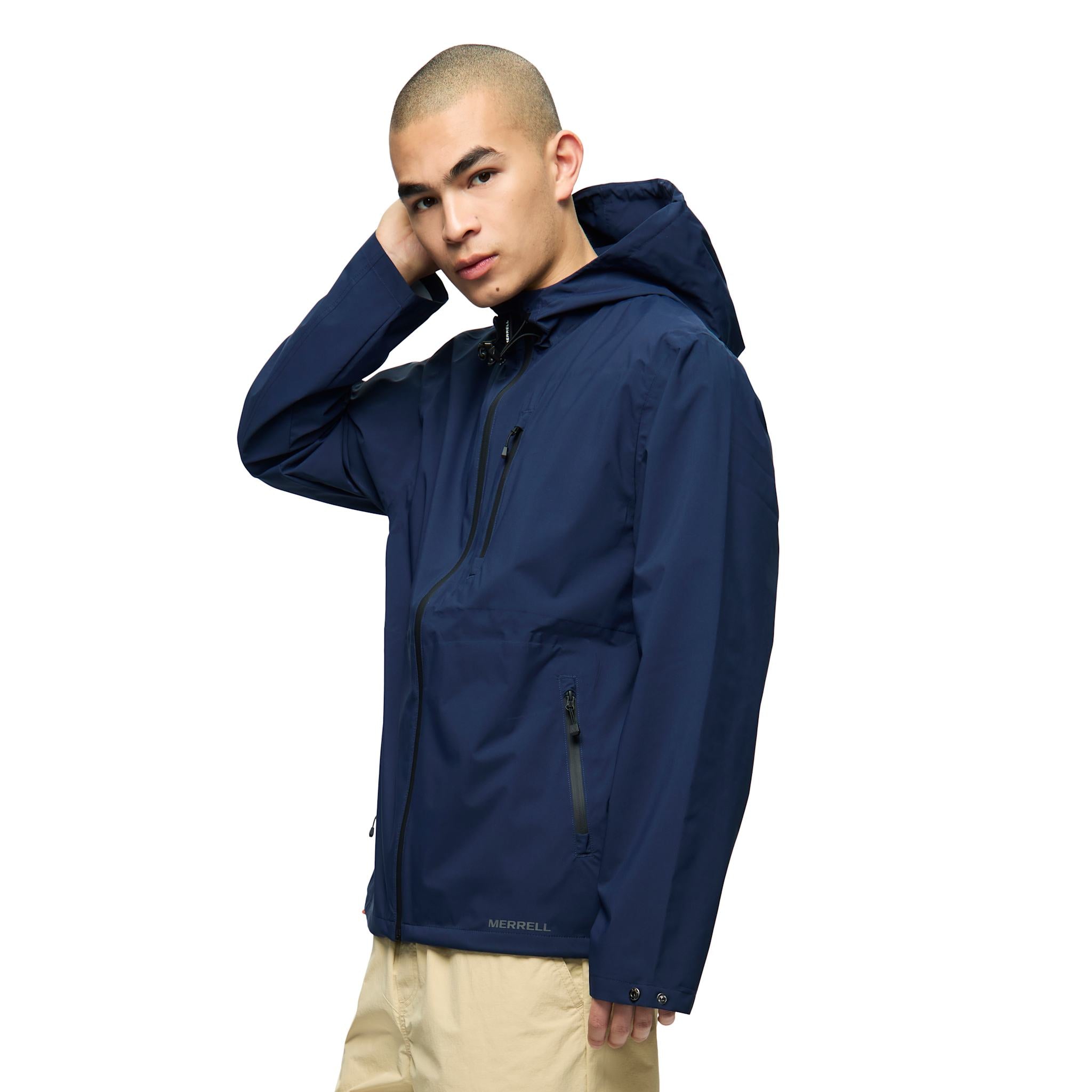 Men's Monty Rain Jacket - Navy Night