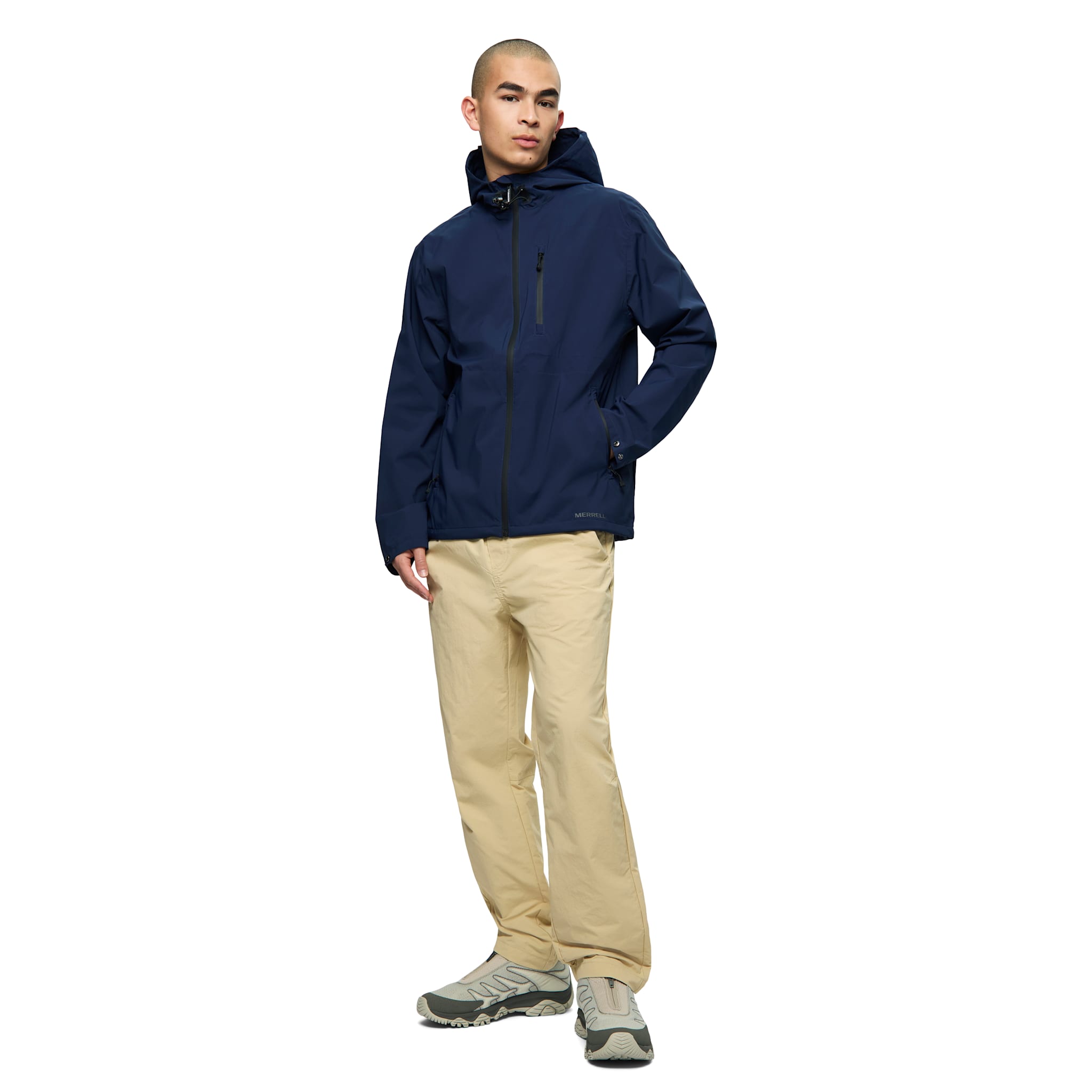 Men's Monty Rain Jacket - Navy Night