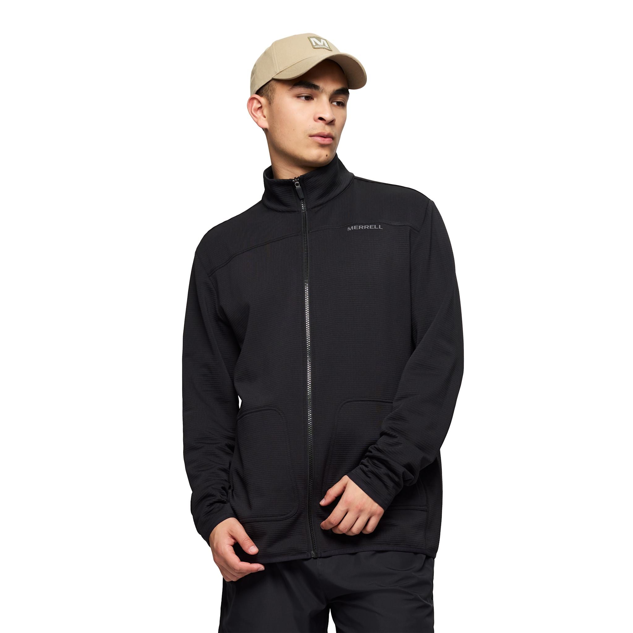 Men's Lawrence Laminated Jacket - Black
