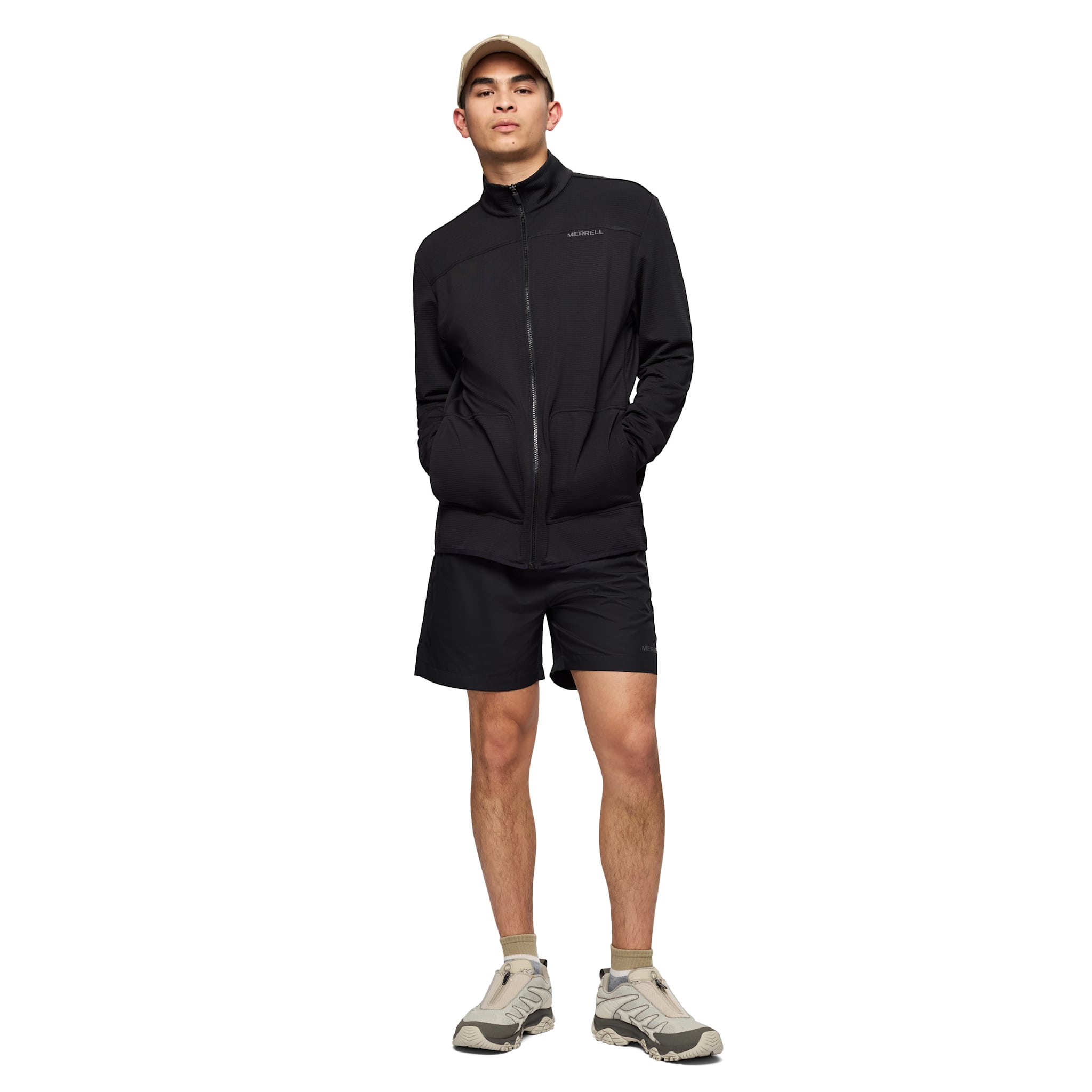 Men's Lawrence Laminated Jacket - Black