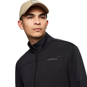 Men's Lawrence Laminated Jacket - Black