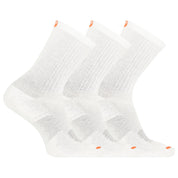 Crew Cushioned Cotton Sock 3 Pack - White
