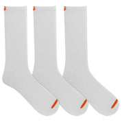 Crew Cushioned Cotton Sock 3 Pack - White