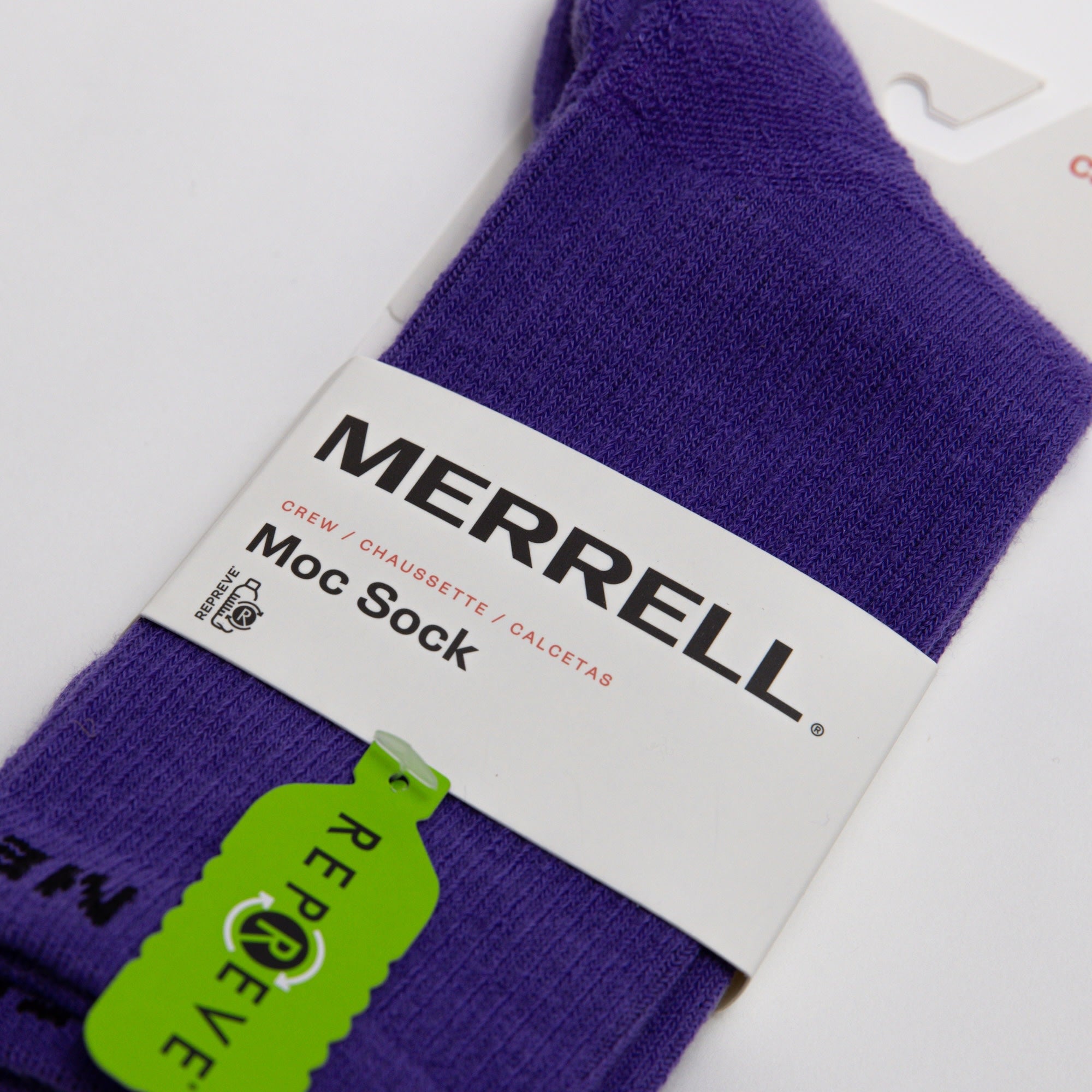 Crew Moc Sock - Purple