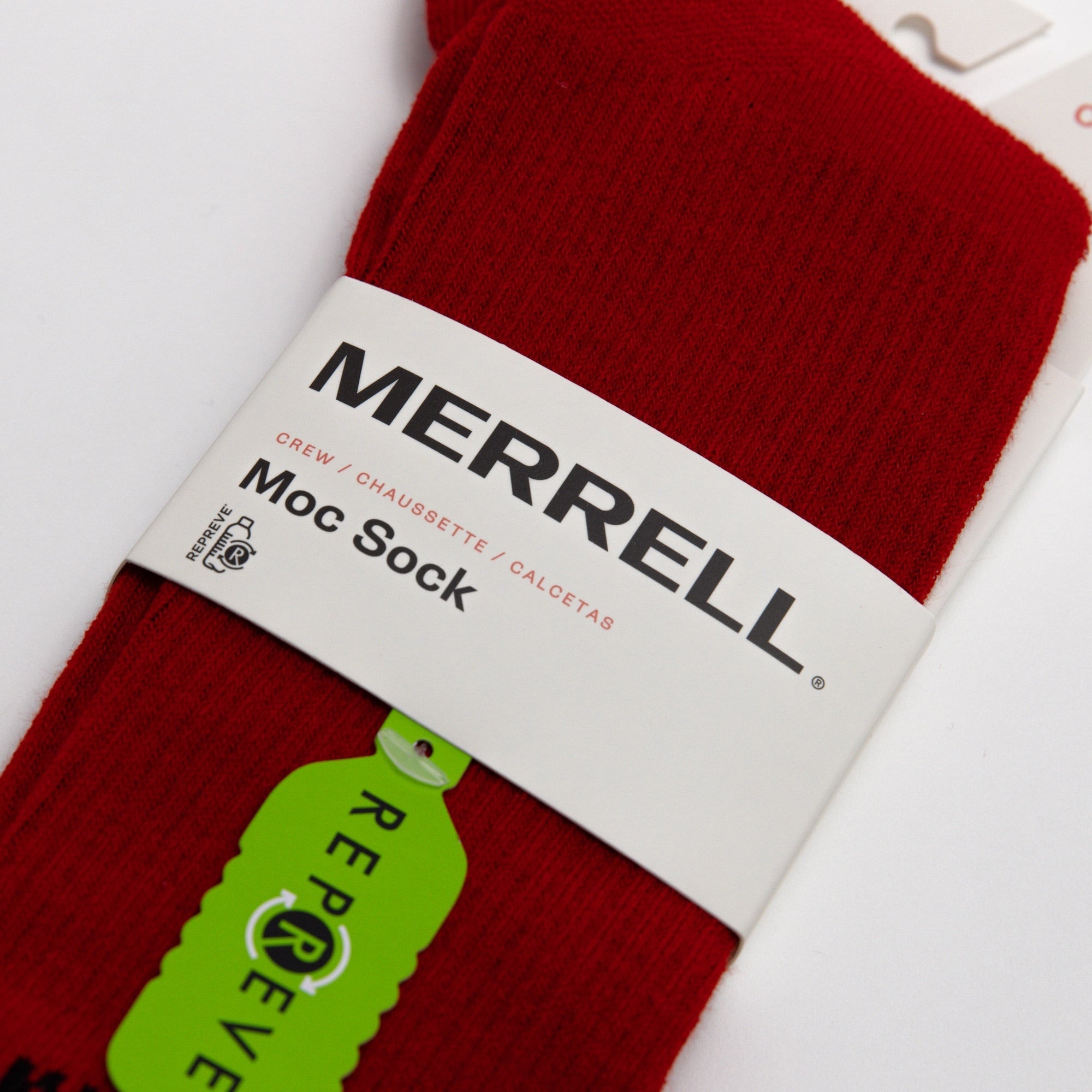 Crew Moc Sock - Red
