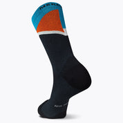 Crew Thermal Trail Run Sock - Black