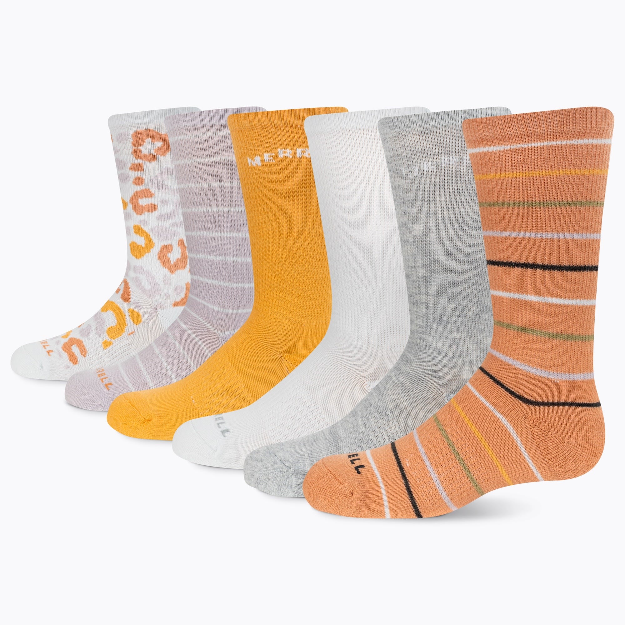 Crew Kids Everyday Sock 6 Pack - Purple