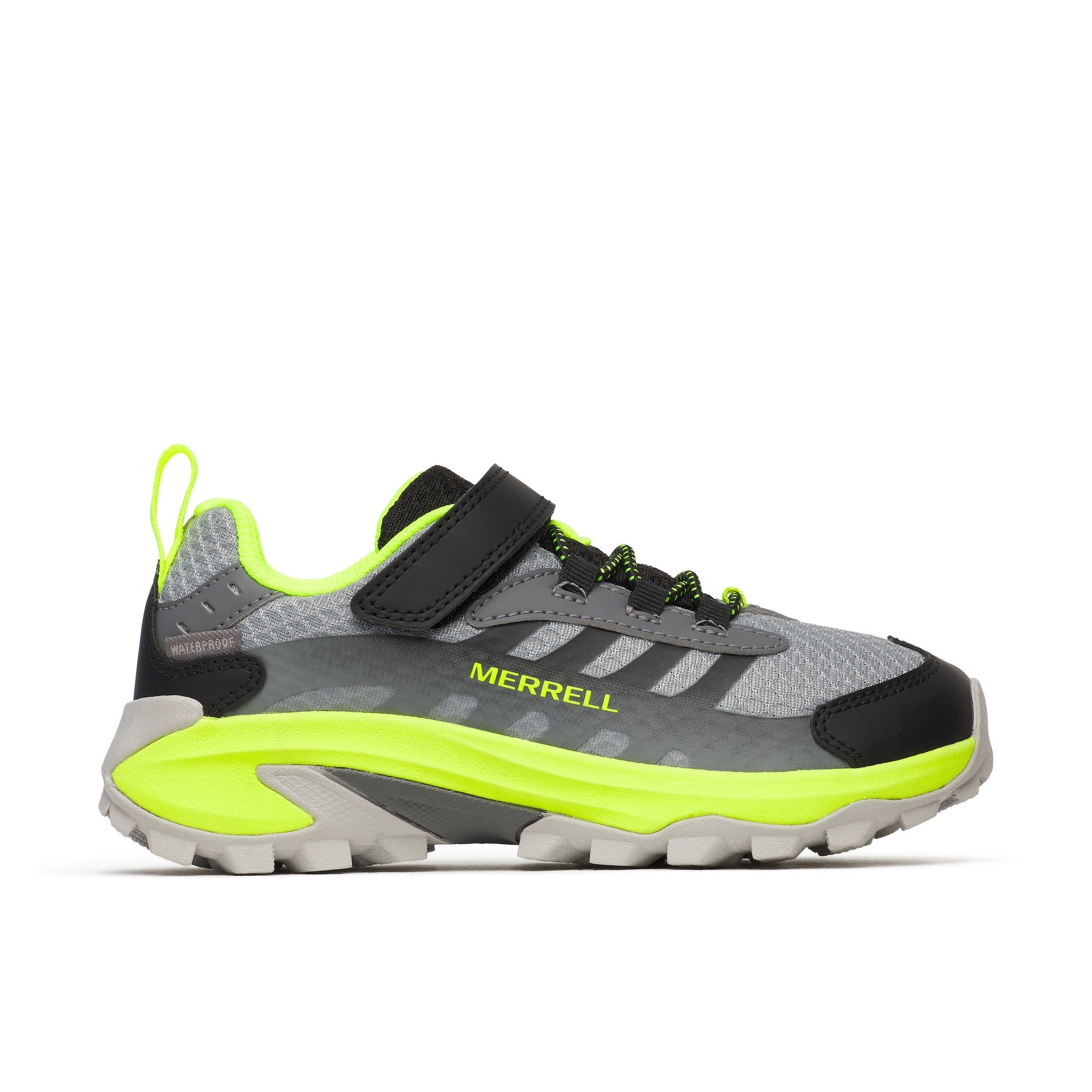 Kids Moab Speed 2 Low A/C WTRPF - Black/Grey/Citron