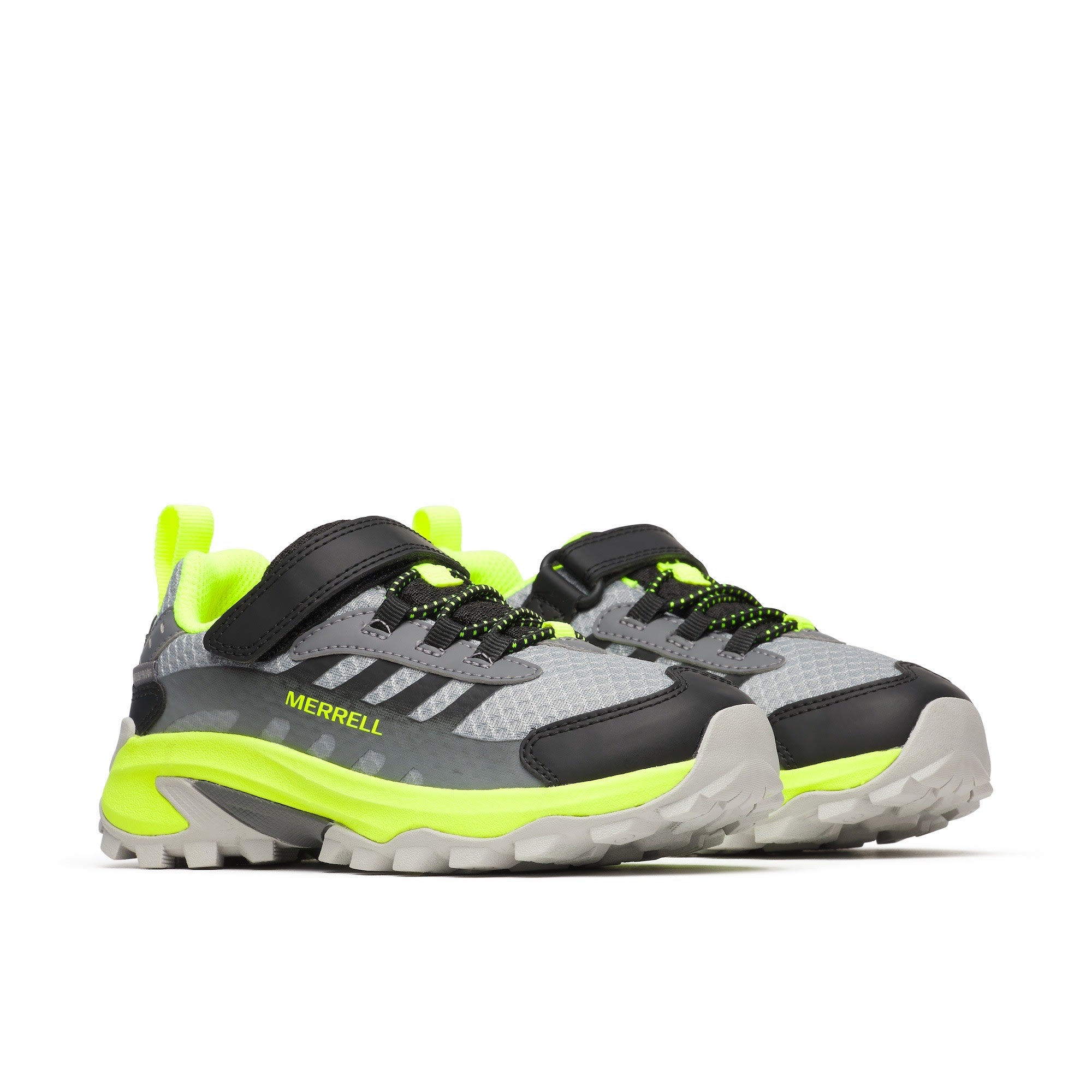 Kids Moab Speed 2 Low A/C WTRPF - Black/Grey/Citron