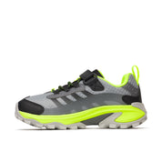 Kids Moab Speed 2 Low A/C WTRPF - Black/Grey/Citron