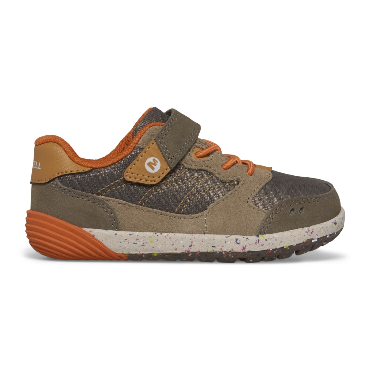 Kids Bare Steps A83 Sneaker - Gunsmoke/Taupe