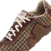 Men's Relay Lace X Harris Tweed - Dark Walnut