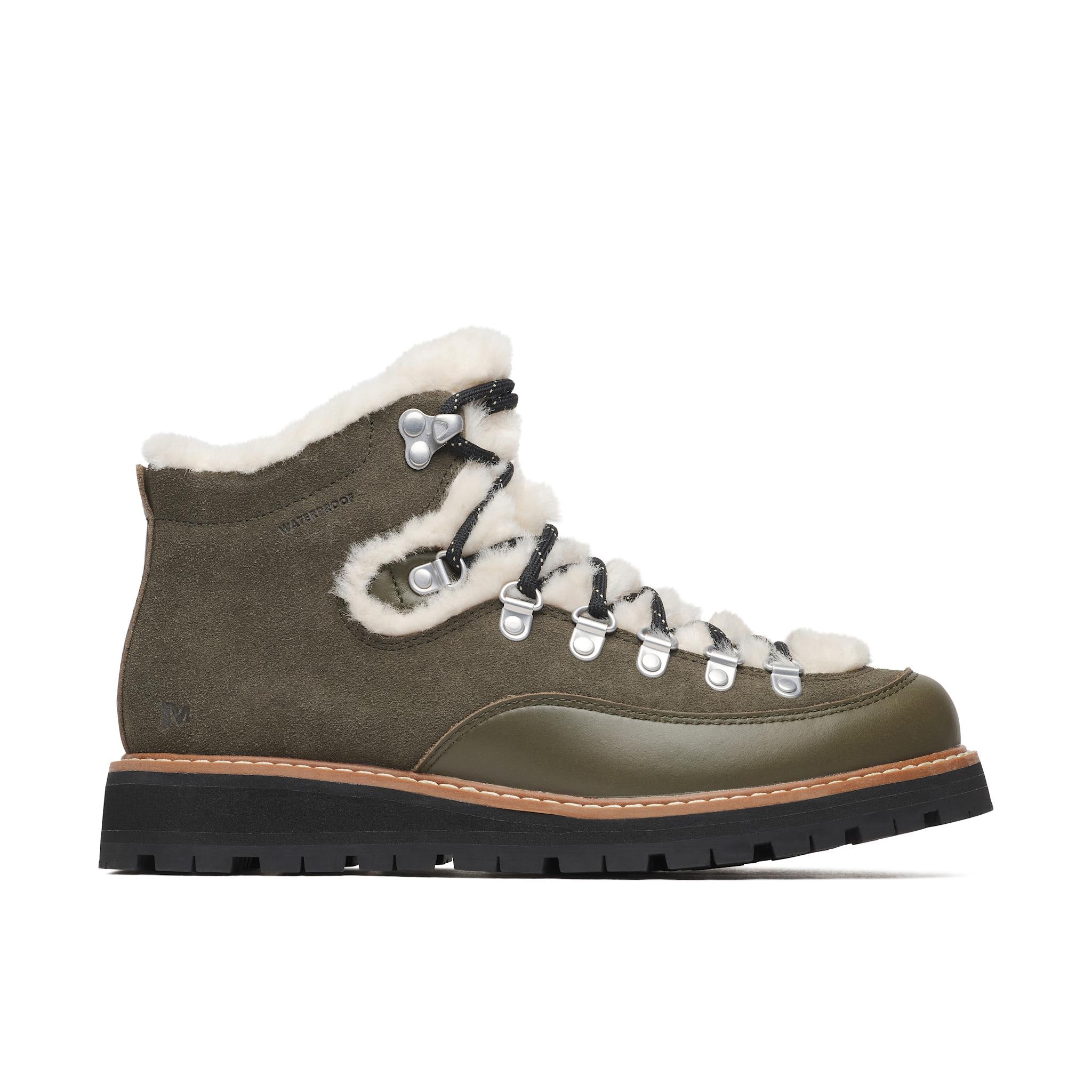 Women's Sugarloaf Mid Lace Cozy WP - Dark Moss
