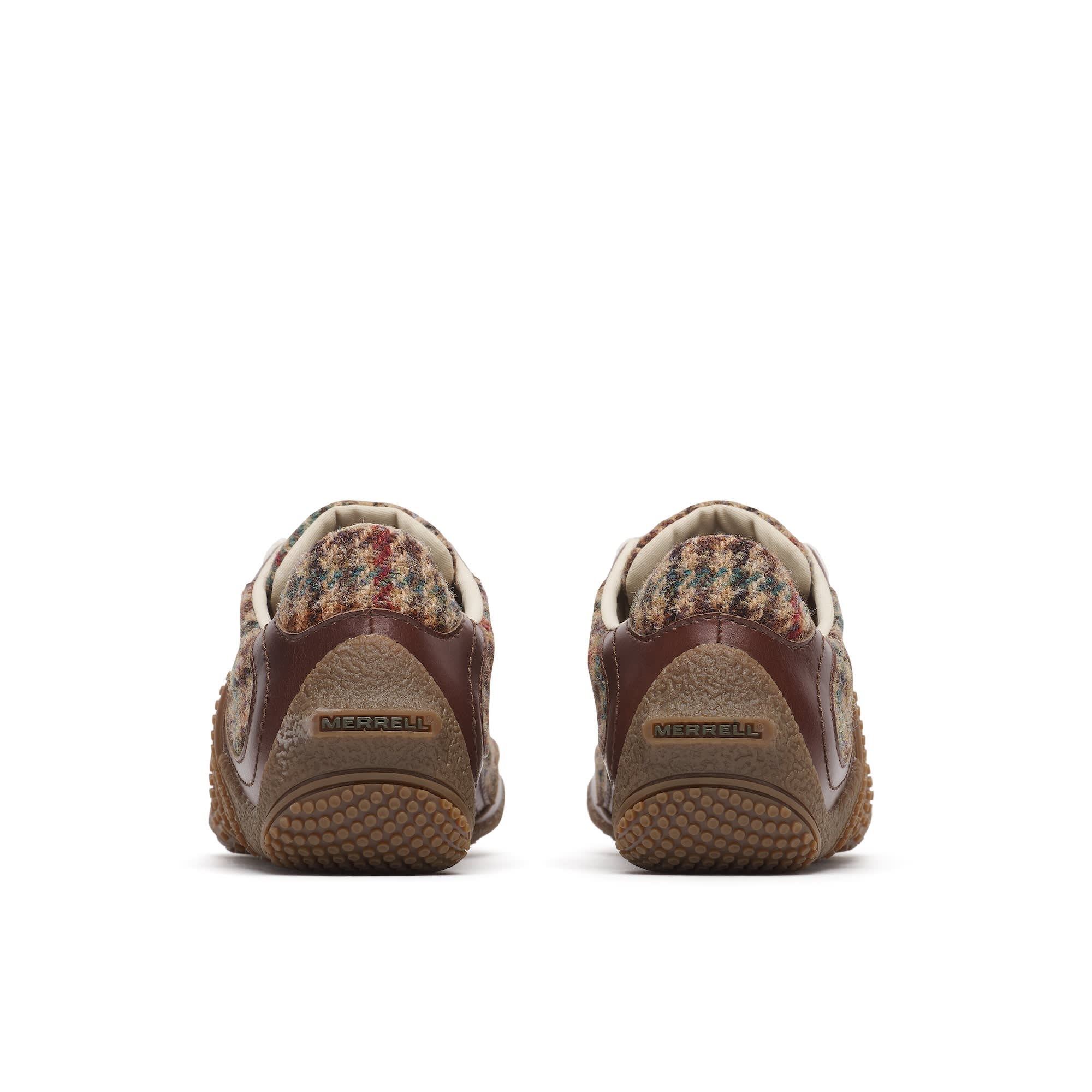 Women's Relay Lace X Harris Tweed - Dark Walnut