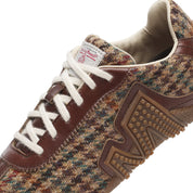 Women's Relay Lace X Harris Tweed - Dark Walnut