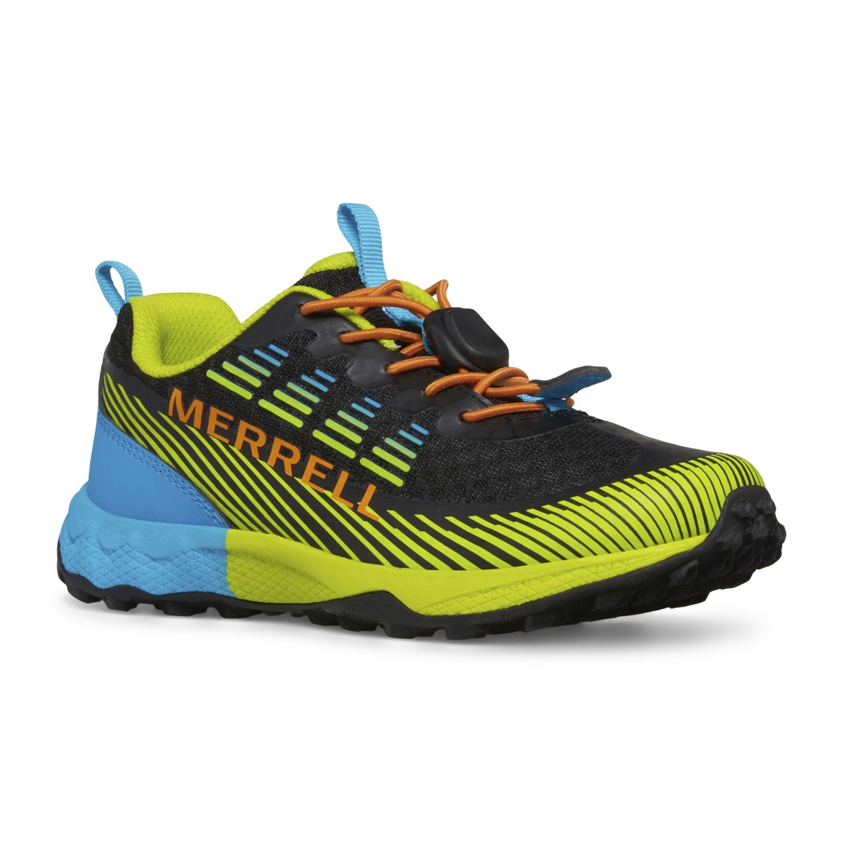 Kids Agility Peak - Black/Citron/Cyan/Orange