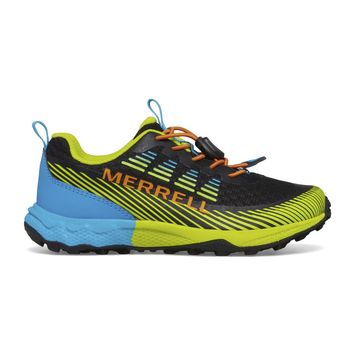 Kids Agility Peak - Black/Citron/Cyan/Orange