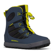 Kids Snow Bank 4.0 WTRPF - Navy/Lime