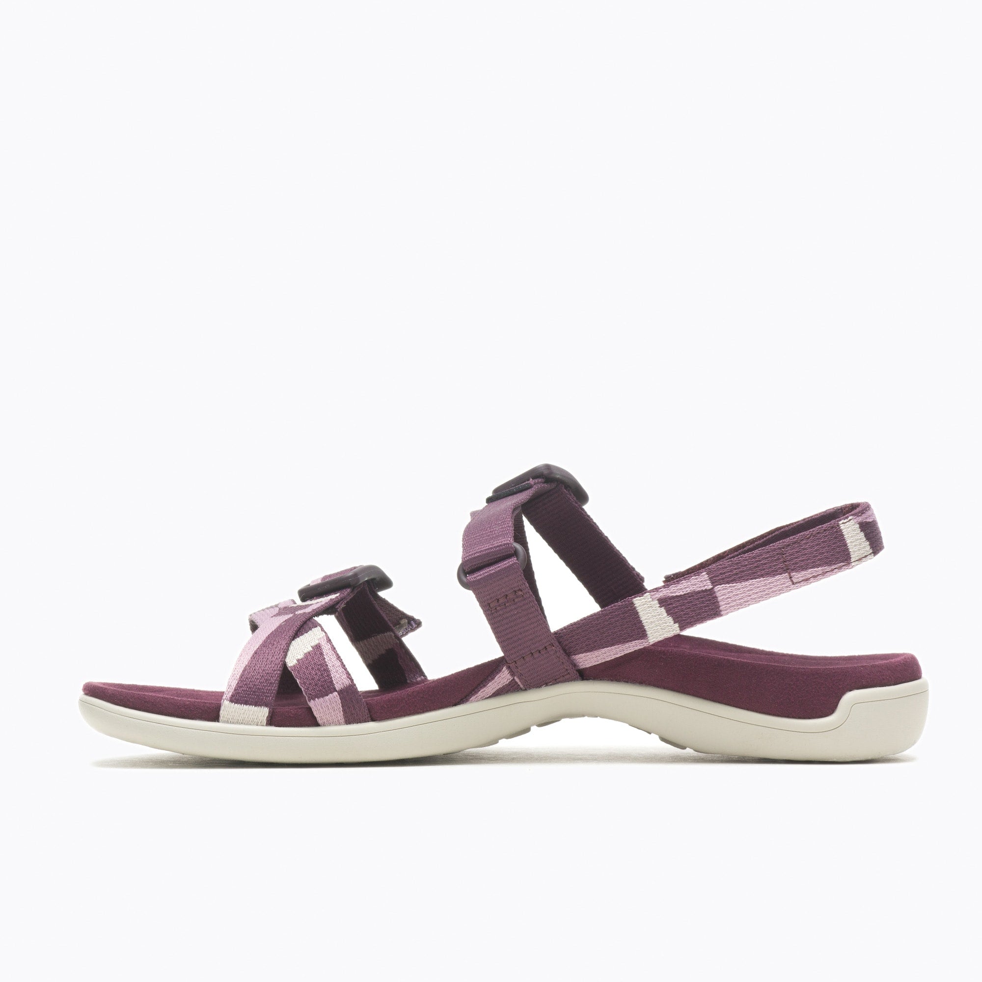 Women's District 3 Backstrap Web - Burgundy