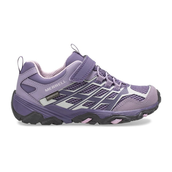 Kids Moab FST Low A/C WP - Cadet/Purple Ash