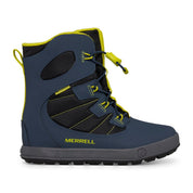Kids Snow Bank 4.0 WTRPF - Navy/Lime