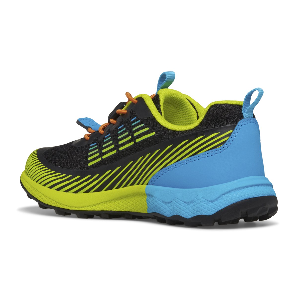 Kids Agility Peak - Black/Citron/Cyan/Orange