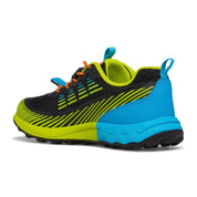 Kids Agility Peak - Black/Citron/Cyan/Orange